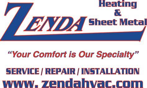 zenda heating & sheet metal inc|zenda monterey county.